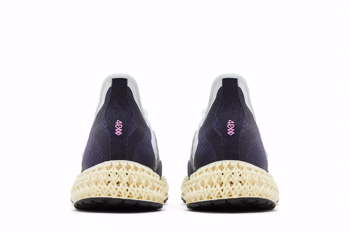 adidas Women's 4DFWD 2 White Almost Blue, view 7