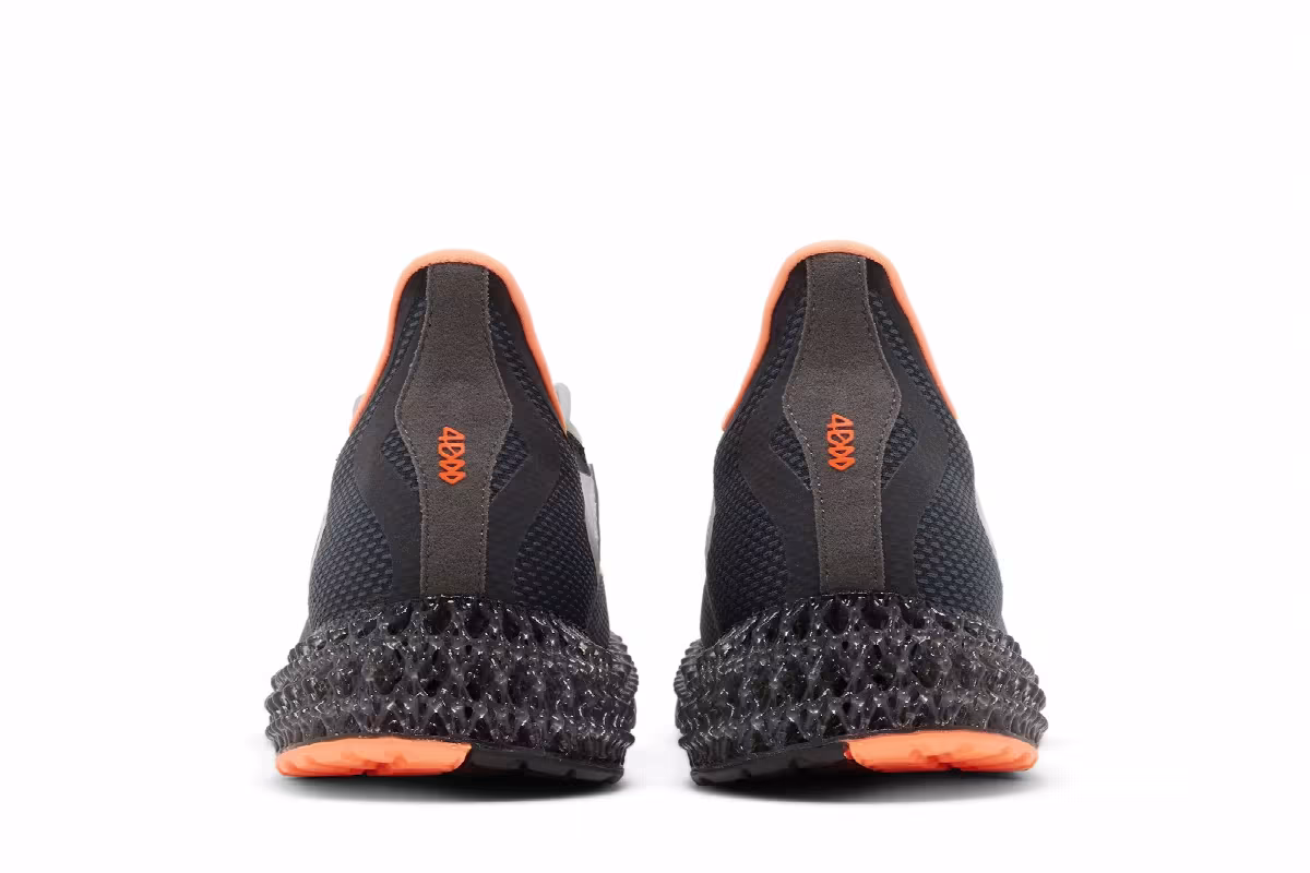 Adidas 4DFWD 2 Core Black Impact Orange, view 7
