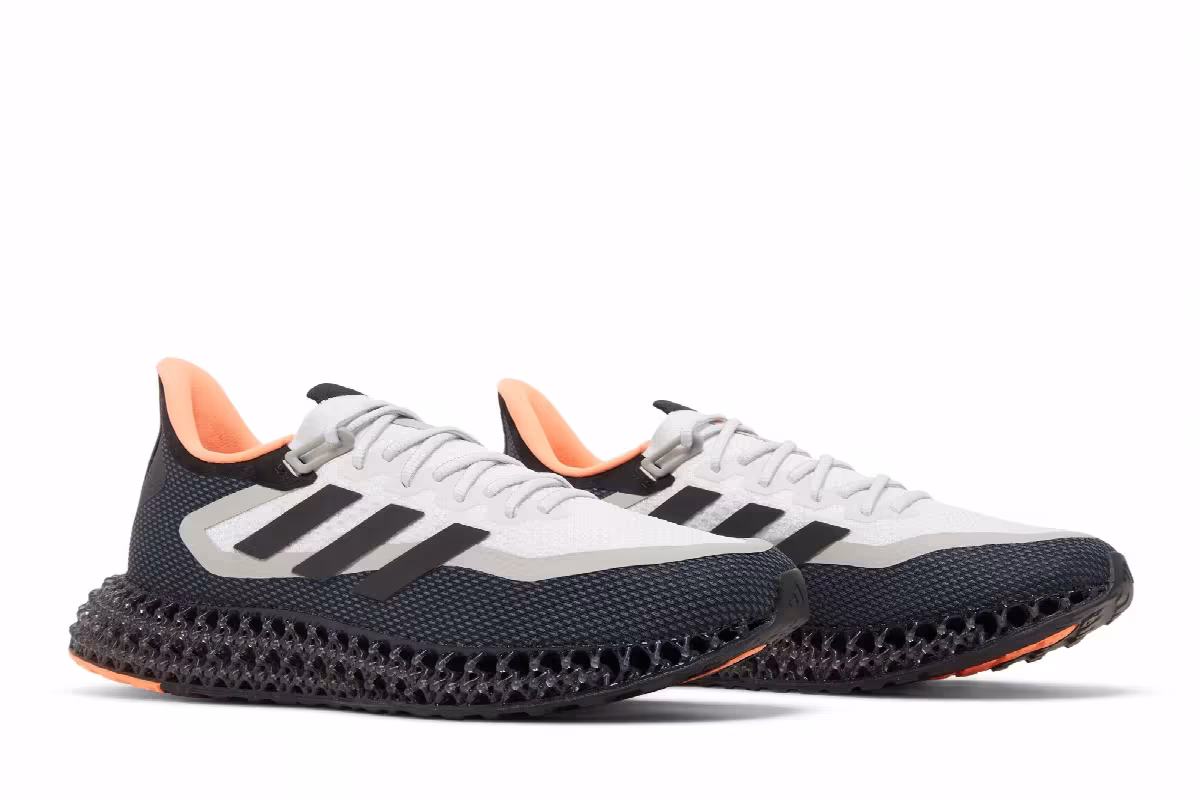 Adidas 4DFWD 2 Core Black Impact Orange, view 9
