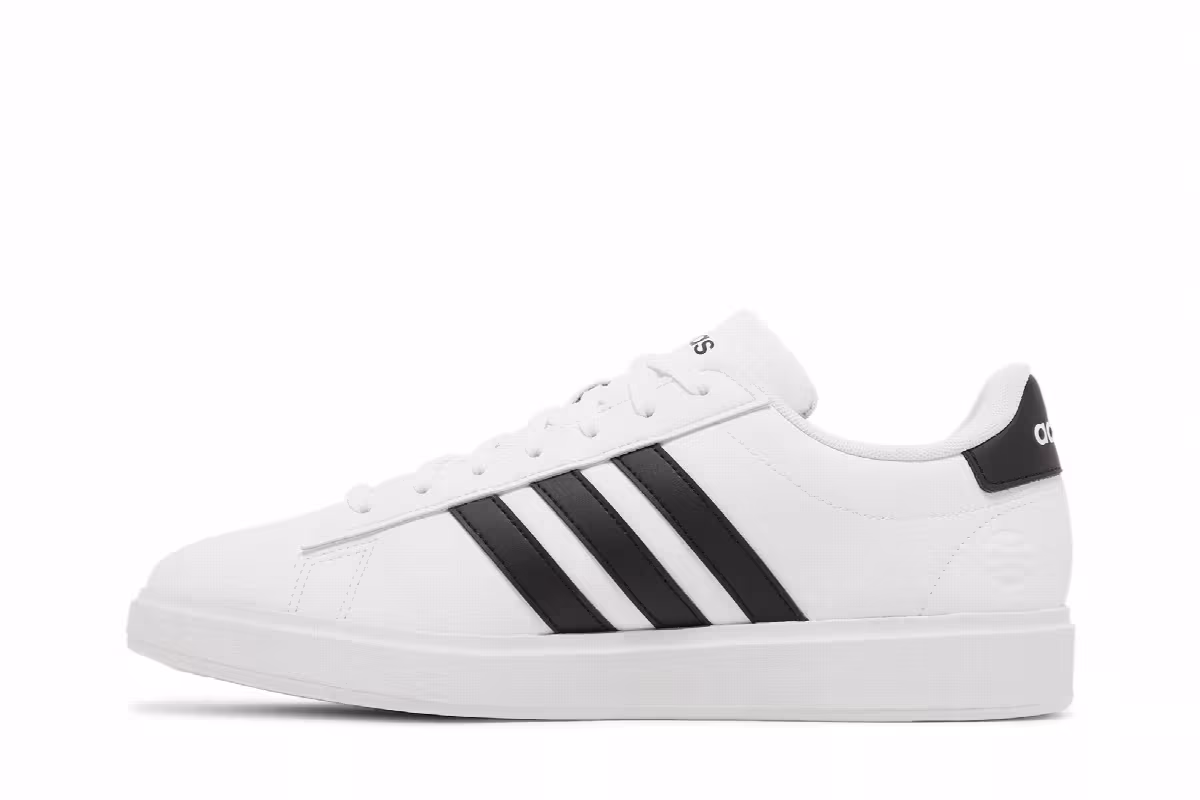 adidas Grand Court 2.0 White Black, view 4