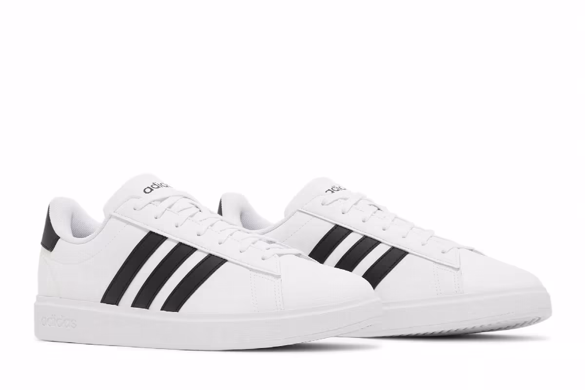 adidas Grand Court 2.0 White Black, view 9