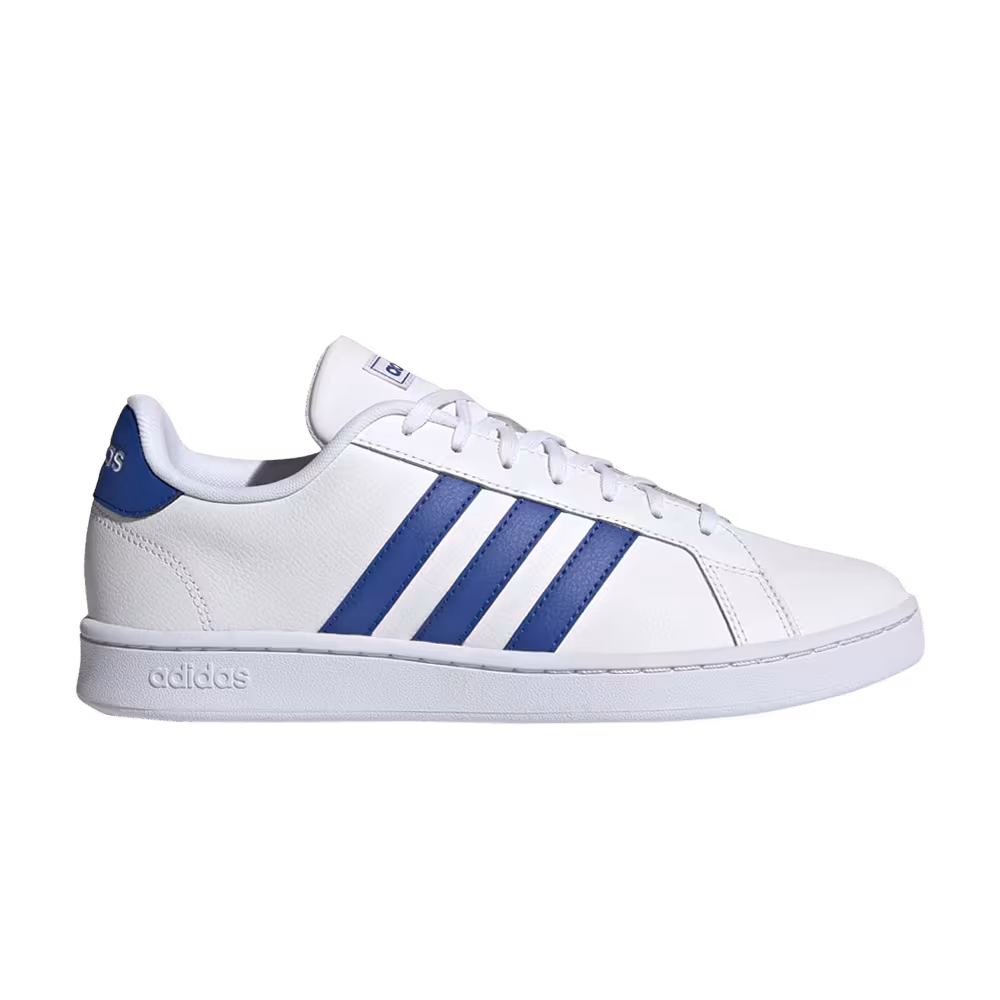 Adidas Grand Court White Royal Blue