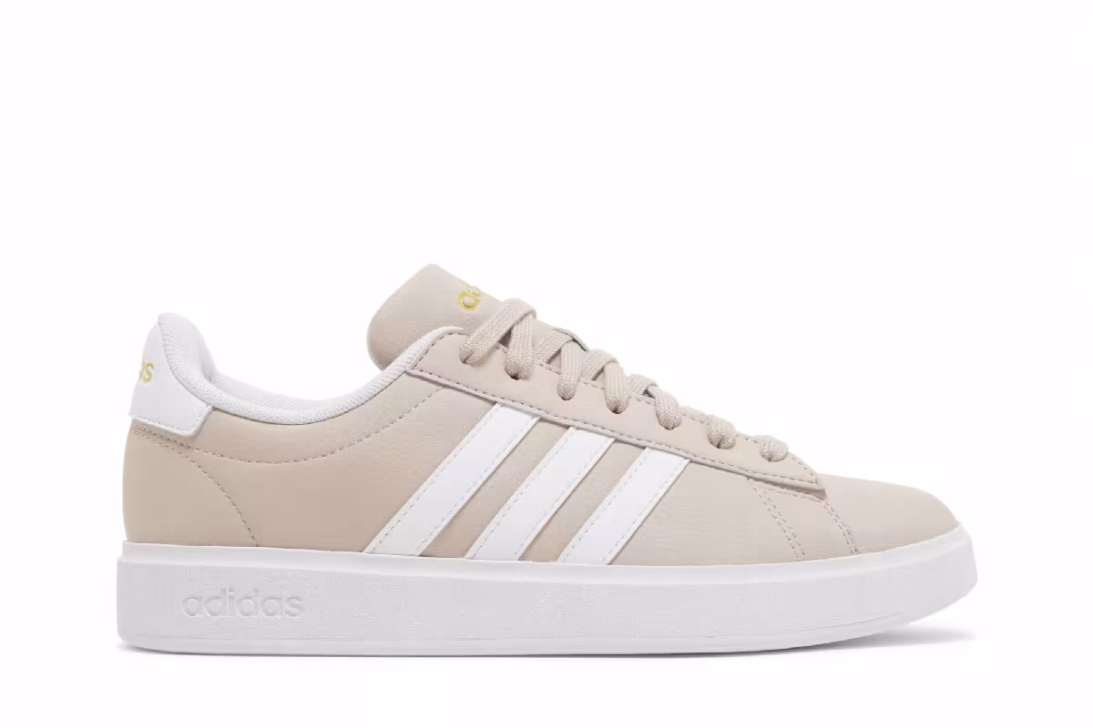 adidas Women's Grand Court Cloudfoam Wonder Taupe, view 2