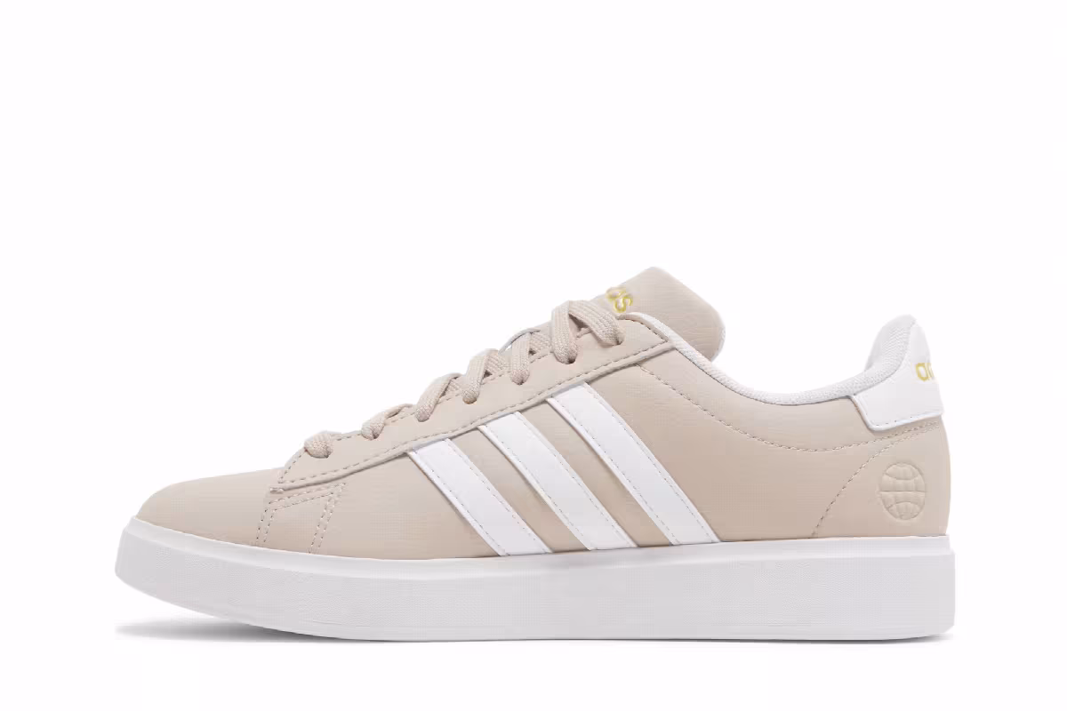 adidas Women's Grand Court Cloudfoam Wonder Taupe, view 4