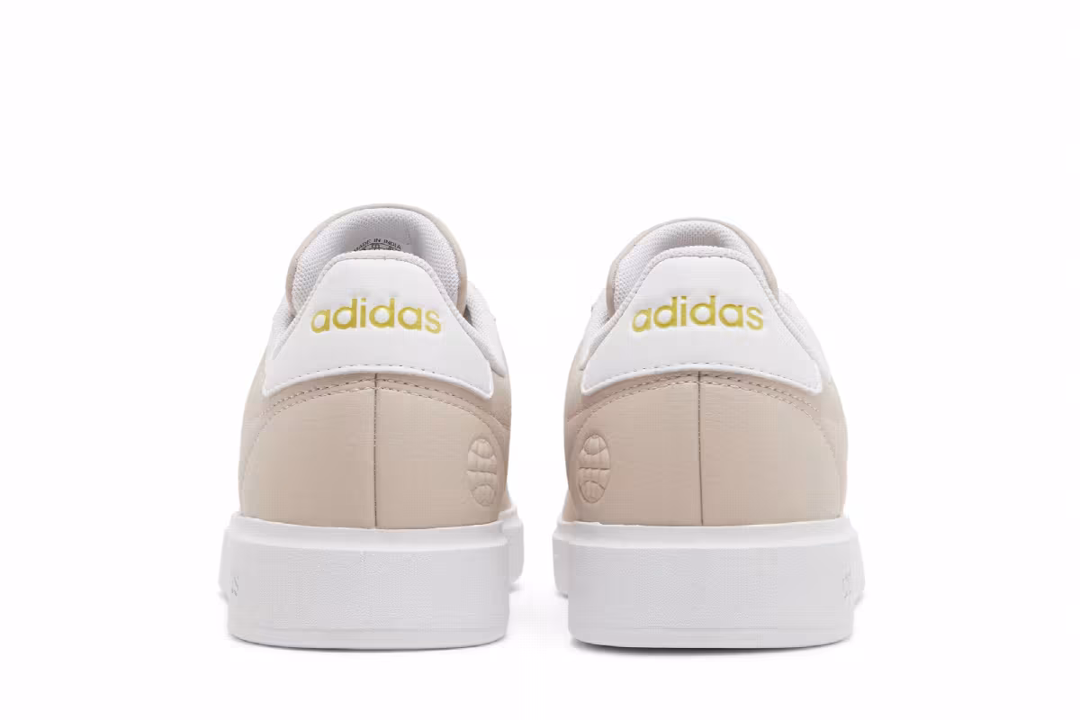 adidas Women's Grand Court Cloudfoam Wonder Taupe, view 7