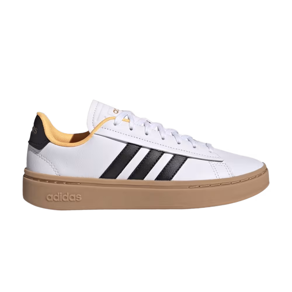 Adidas Women's Grand Court Alpha White Flash Orange