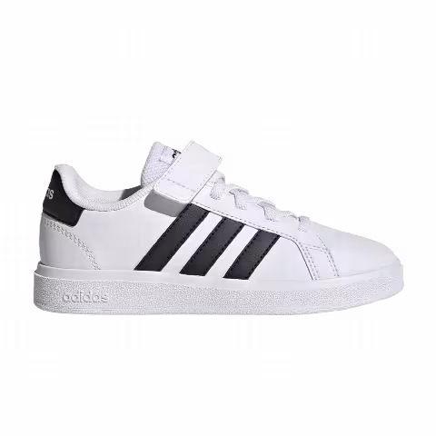 Adidas Grand Court 2.0 Little Kid 'White Black'