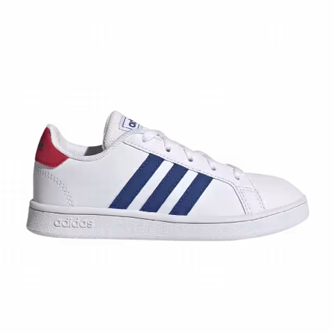 Adidas Grand Court Big Kid 'White Royal Blue'