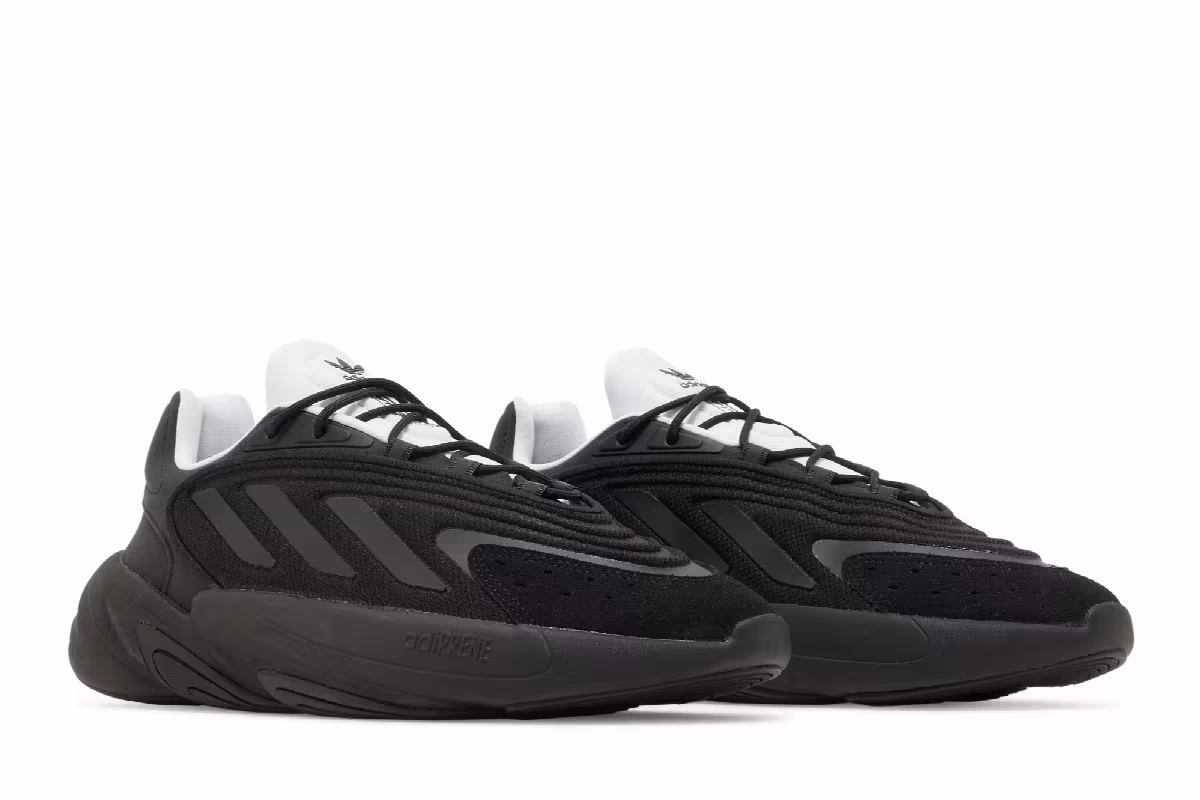 adidas Ozelia Black White, view 9