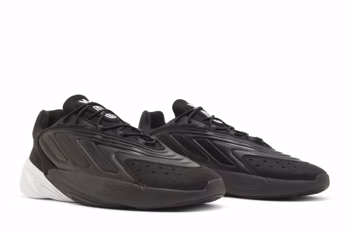 Adidas Ozelia Black White, view 9