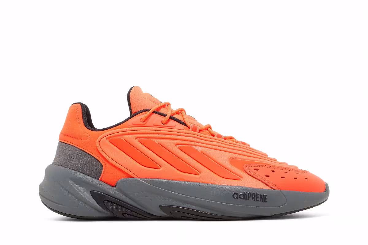 Adidas Ozelia Solar Red Grey, view 2