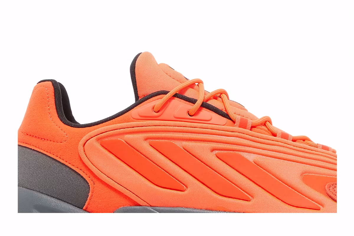 Adidas Ozelia Solar Red Grey, view 3