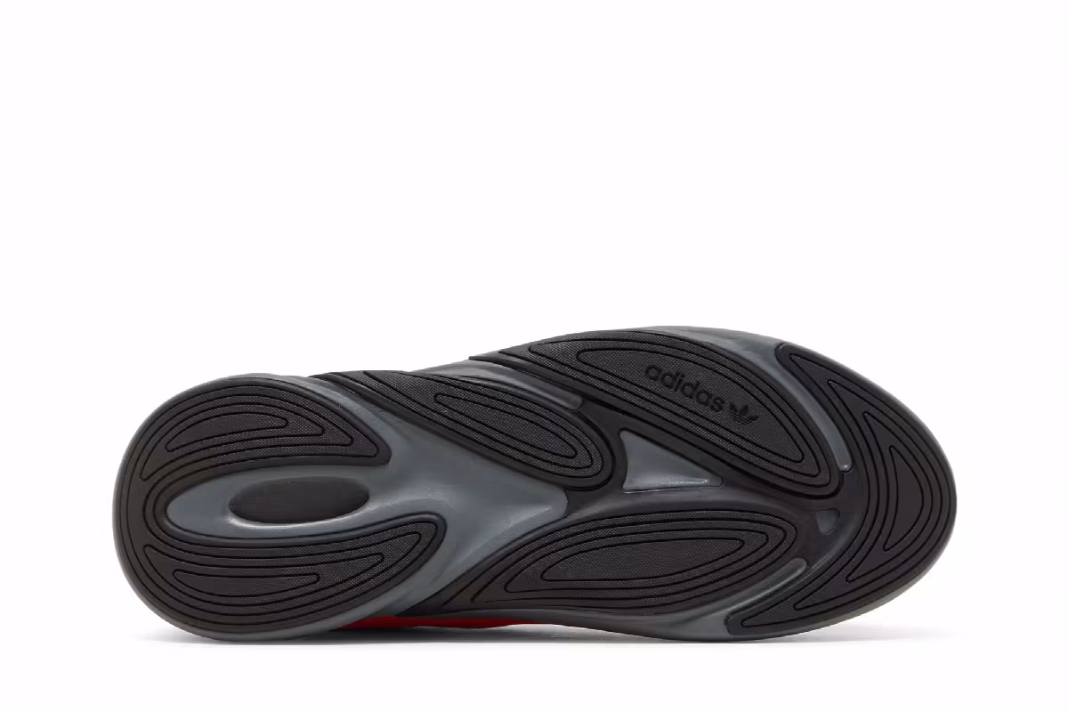 Adidas Ozelia Solar Red Grey, view 5