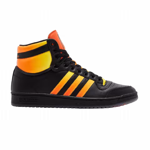 adidas Top Ten High 'Black Beam Yellow Gradient'