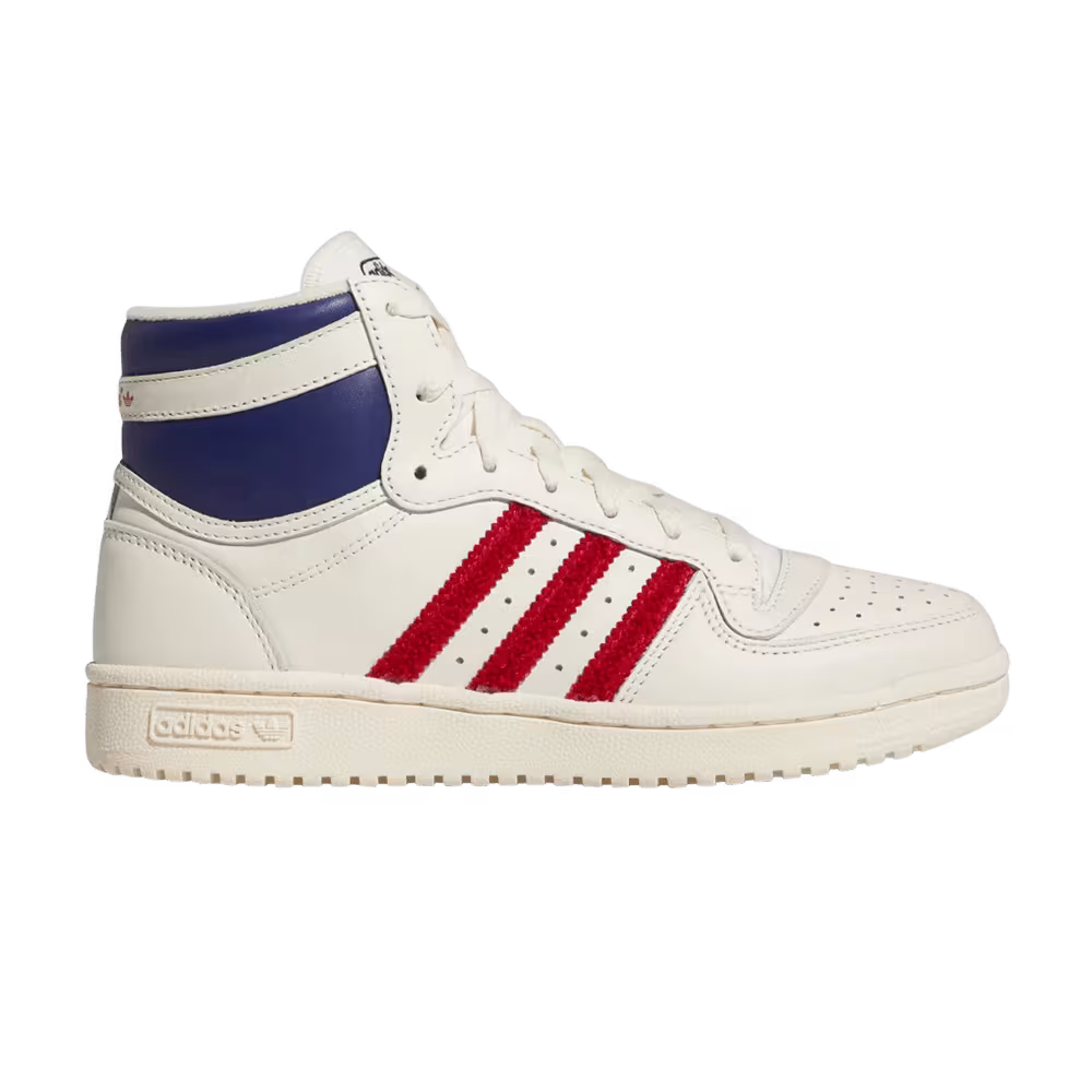 adidas Women's Top Ten RB Cream White Vivid Red