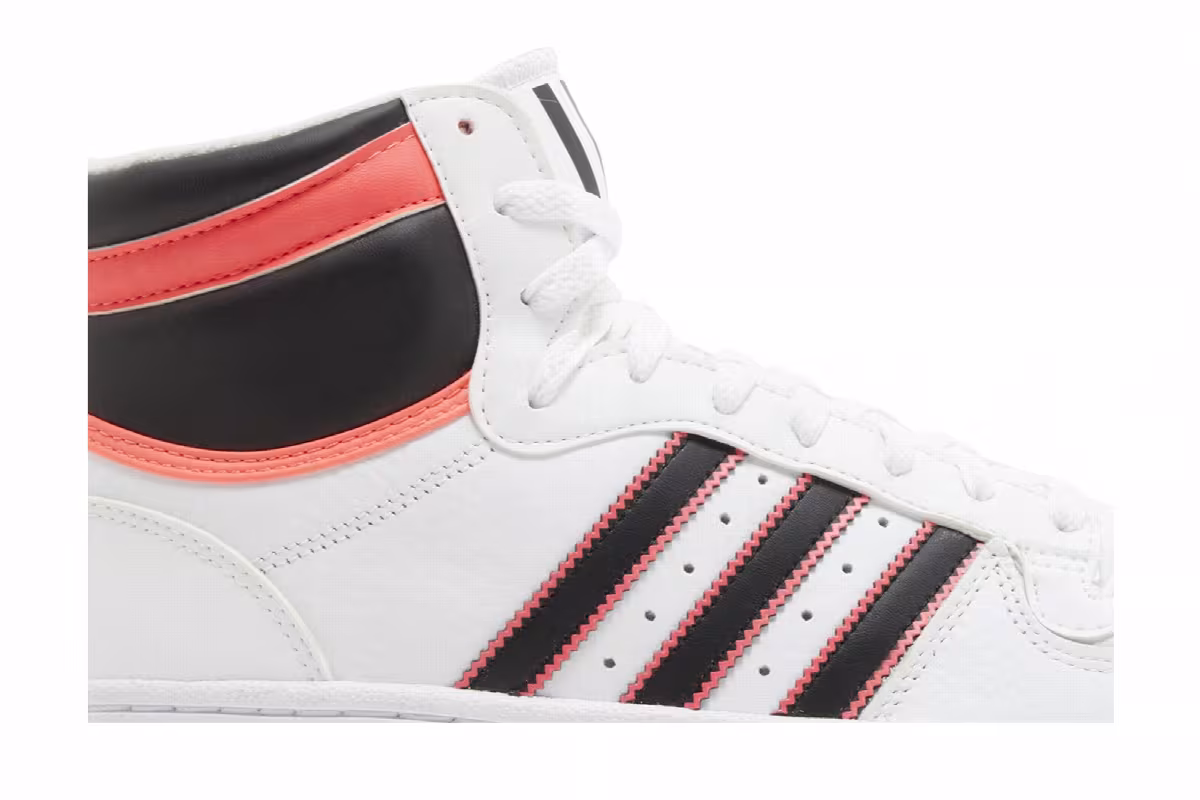 adidas Top Ten RB White Turbo, view 3