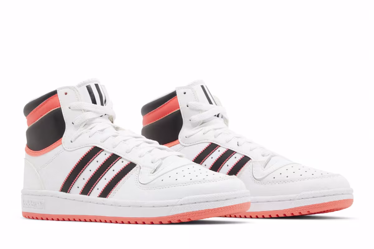adidas Top Ten RB White Turbo, view 9