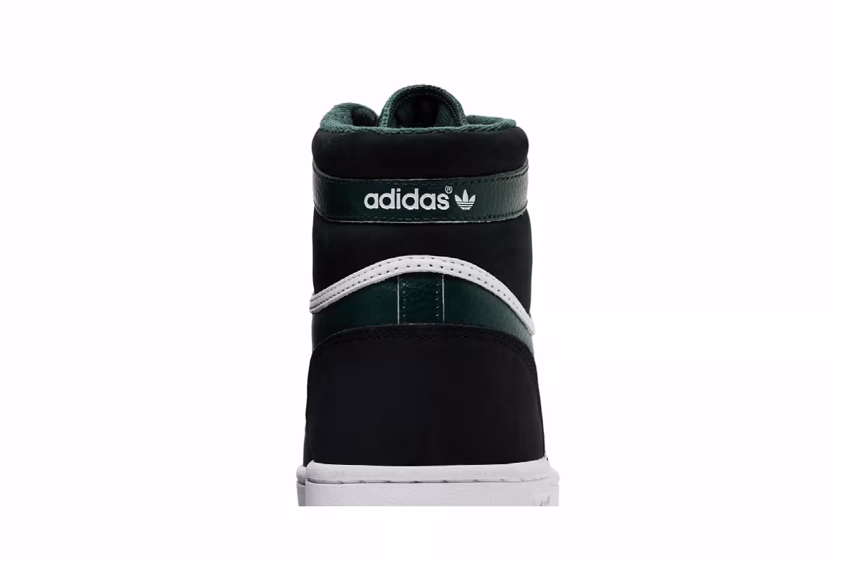 adidas Top Ten RB Black Mineral Green, view 8