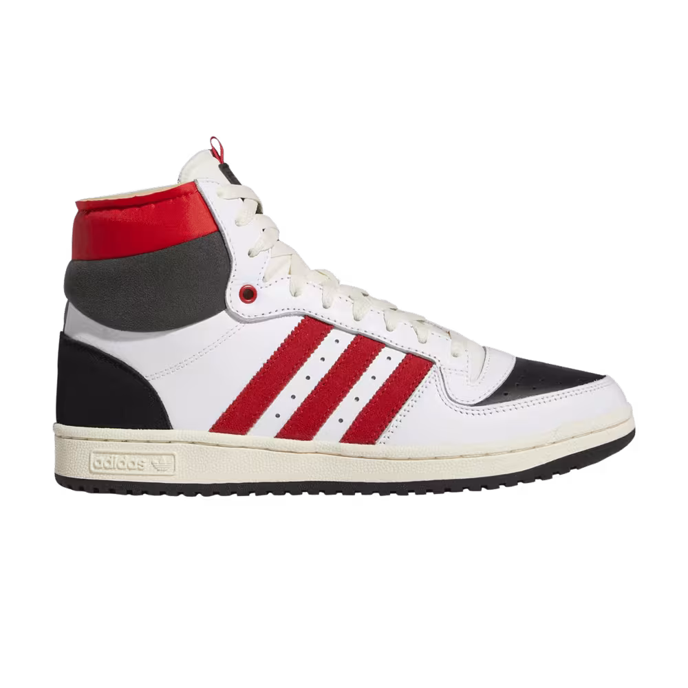Adidas Top Ten RB White Vivid Red
