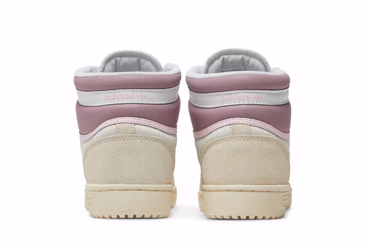 Adidas Women's Top Ten RB White Magic Mauve, view 7