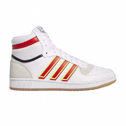 adidas Top ten RB 'White Vivid Red'
