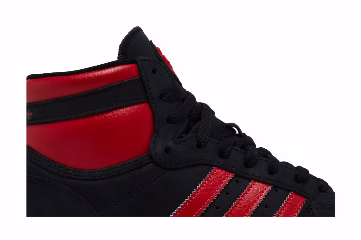adidas Top Ten RB Black Red, view 3