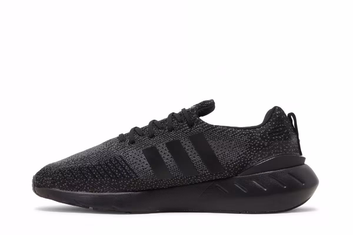 Adidas Swift Run 22 Black Grey, view 4