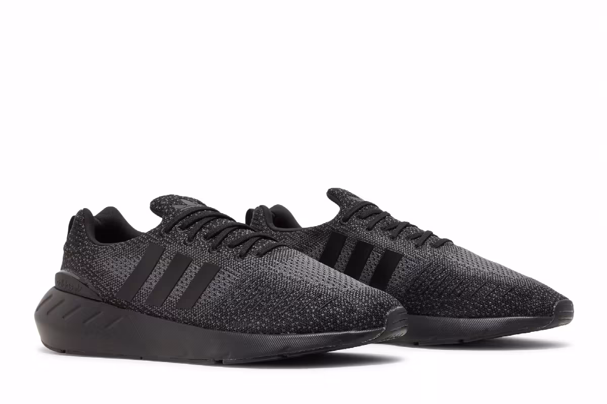 Adidas Swift Run 22 Black Grey, view 9