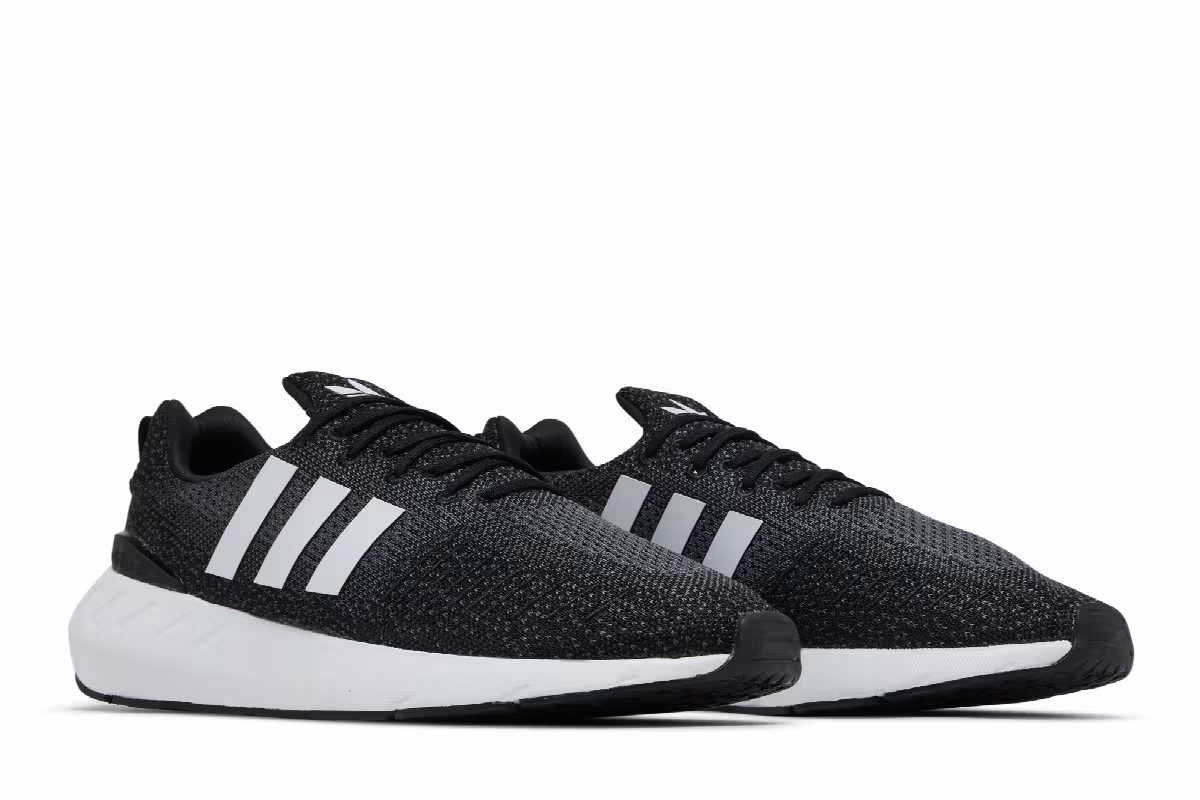 Adidas Swift Run 22 Black Grey, view 9