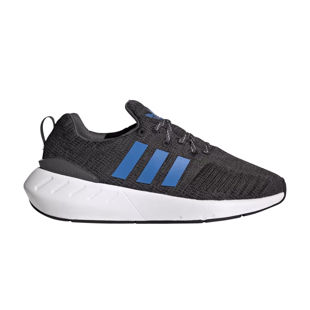 Adidas Swift Run 22 J Black Blue Rush
