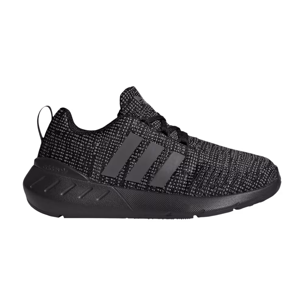 Adidas Swift Run 22 Little Kid Black Grey