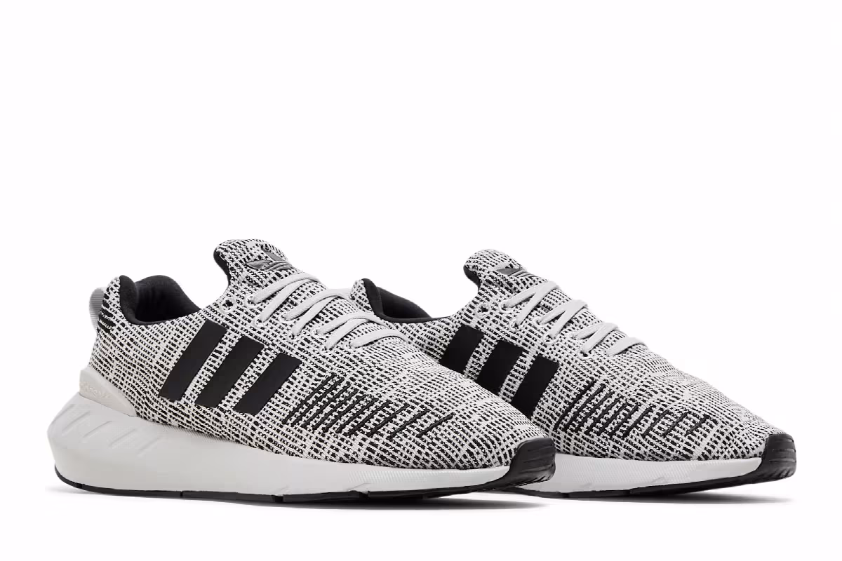 Adidas Swift Run 22 J Grey Black, view 9