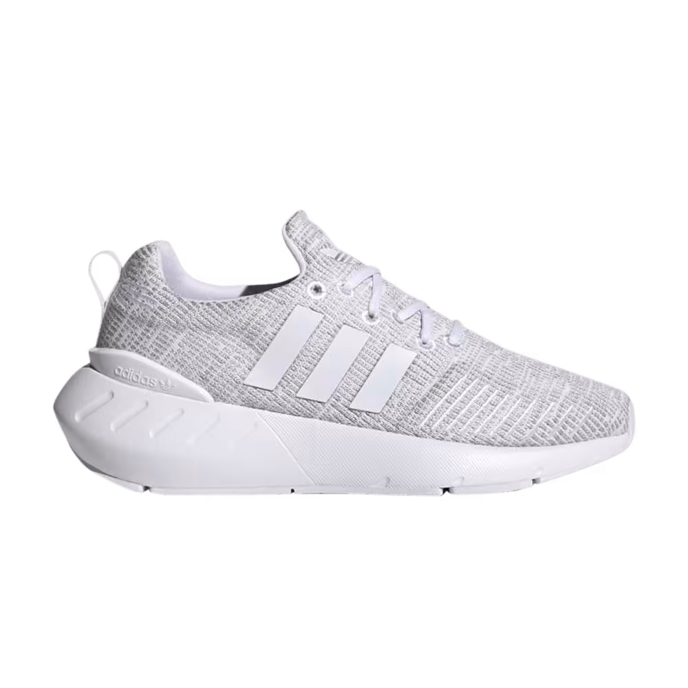 Adidas Swift Run 22 Big Kid White Grey