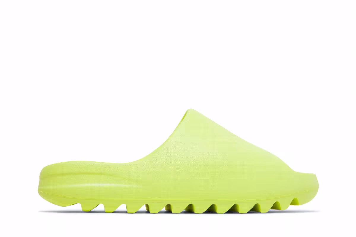 adidas Yeezy Slides Glow Green 2022, view 2