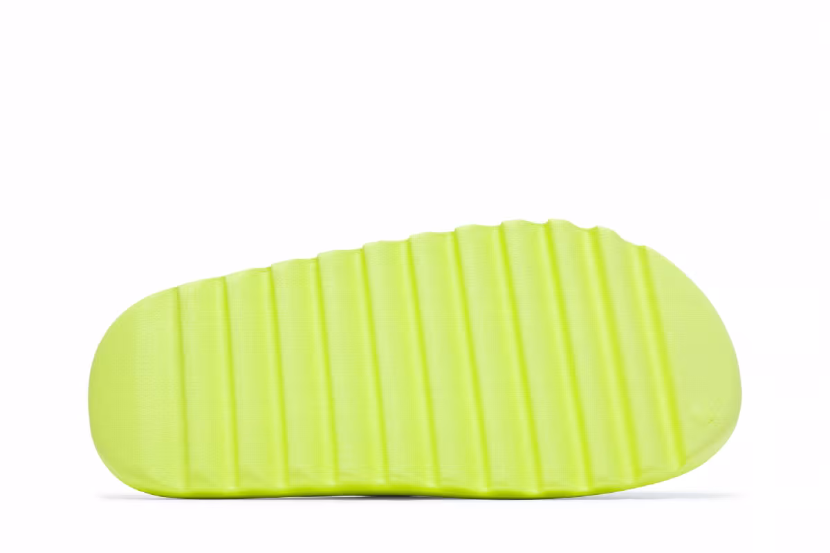 adidas Yeezy Slides Glow Green 2022, view 5