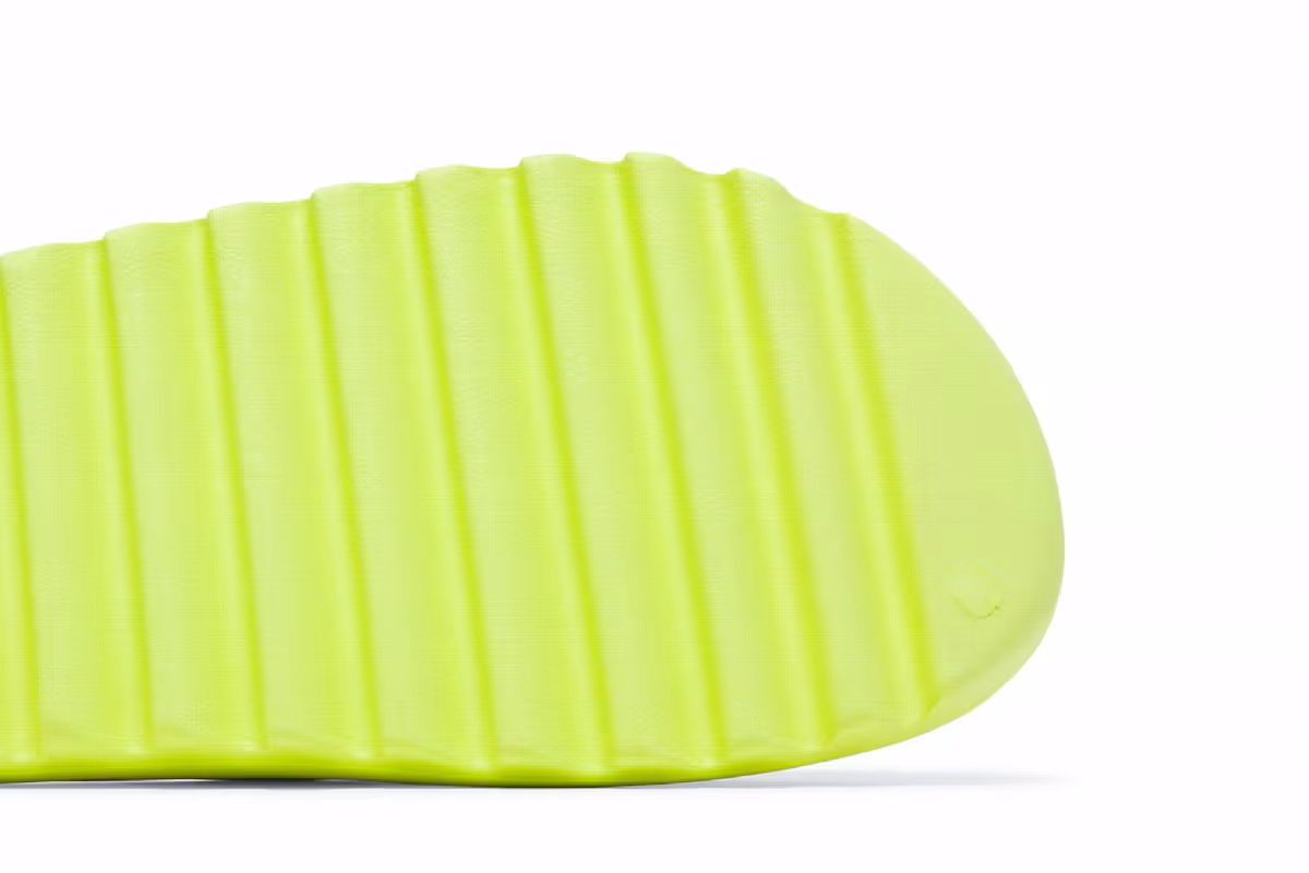 adidas Yeezy Slides Glow Green 2022, view 6