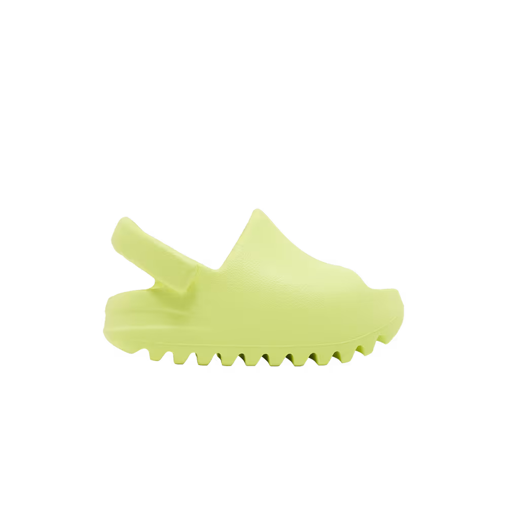 adidas Yeezy Slides Infants Glow Green 2022