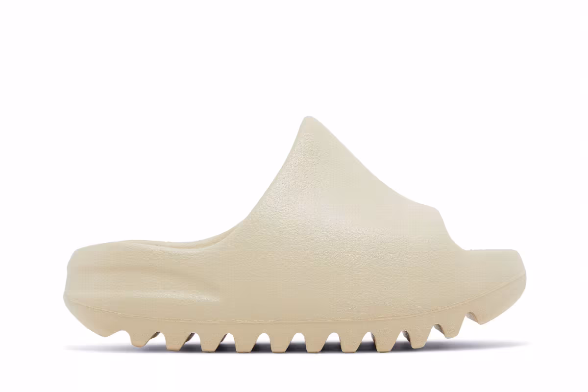 adidas Yeezy Slides Kids Bone 2022, view 2