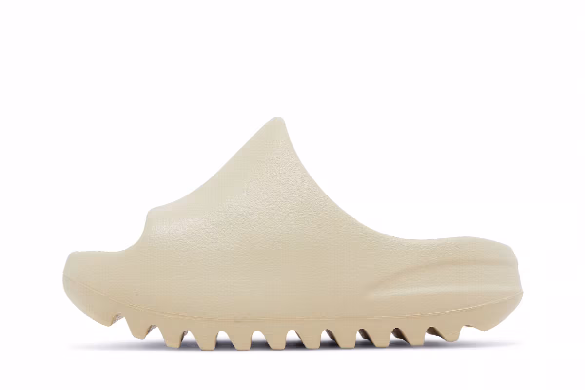 adidas Yeezy Slides Kids Bone 2022, view 4