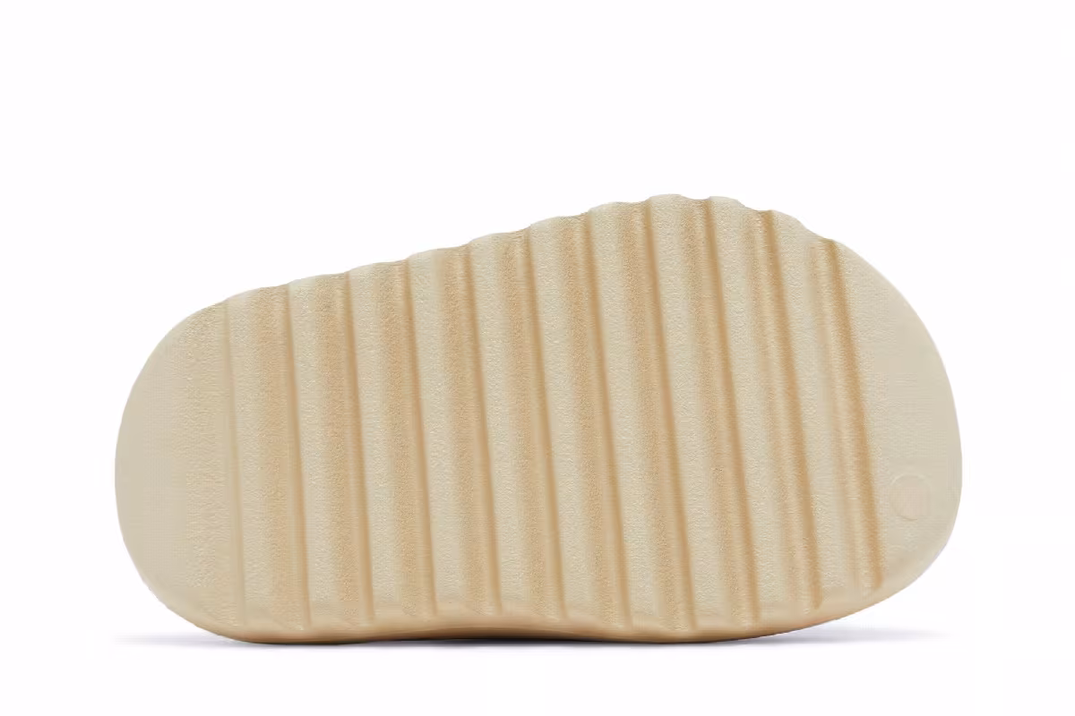 adidas Yeezy Slides Kids Bone 2022, view 5