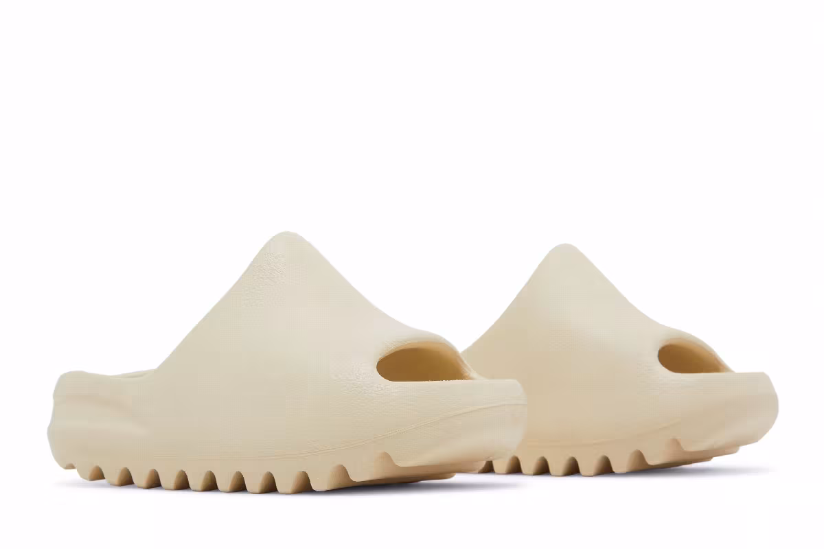 adidas Yeezy Slides Kids Bone 2022, view 9