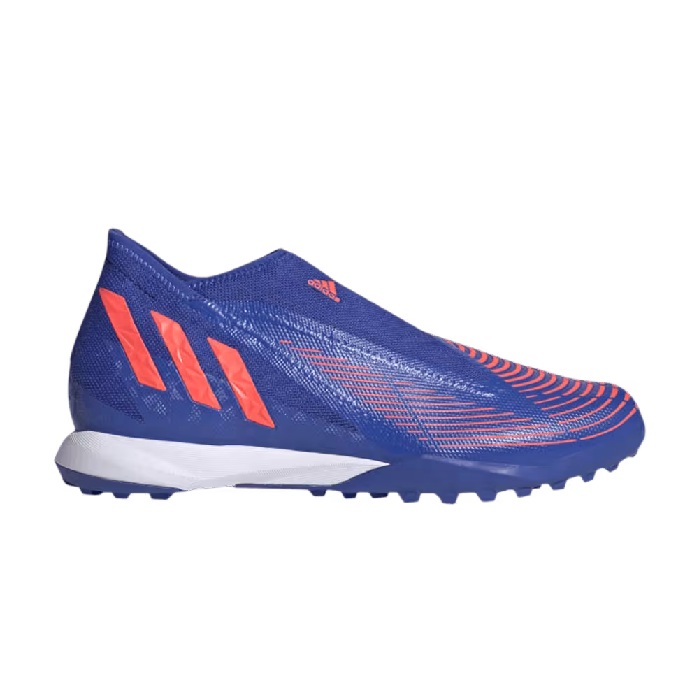 Adidas Predator Edge.3 Laceless TF Hi-Res Blue Turbo