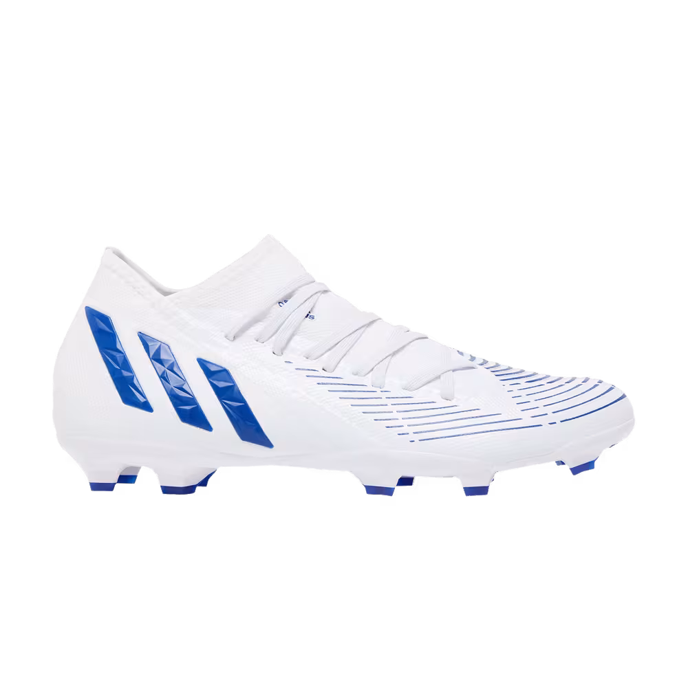 Adidas Predator Edge.3 FG White Hi-Res Blue