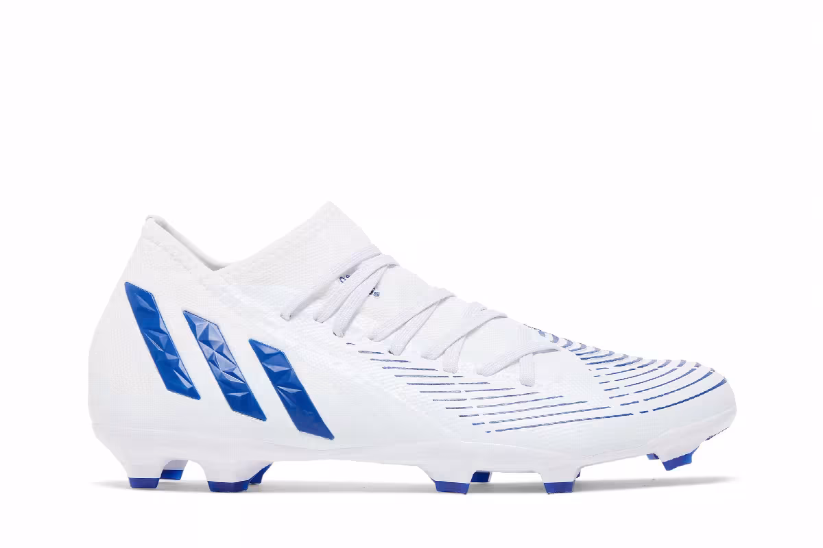 Adidas Predator Edge.3 FG White Hi-Res Blue, view 2