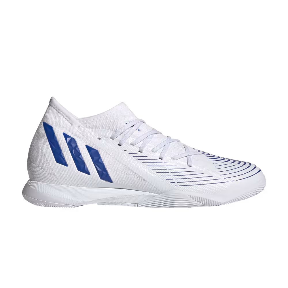Adidas Predator Edge.3 IN White Hi-Res Blue