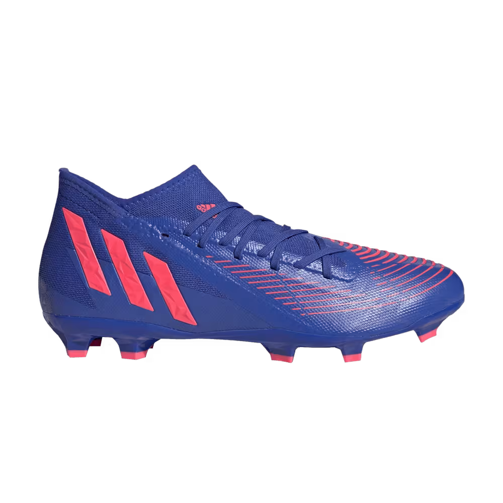 Adidas Predator Edge.3 FG Hi-Res Blue Turbo