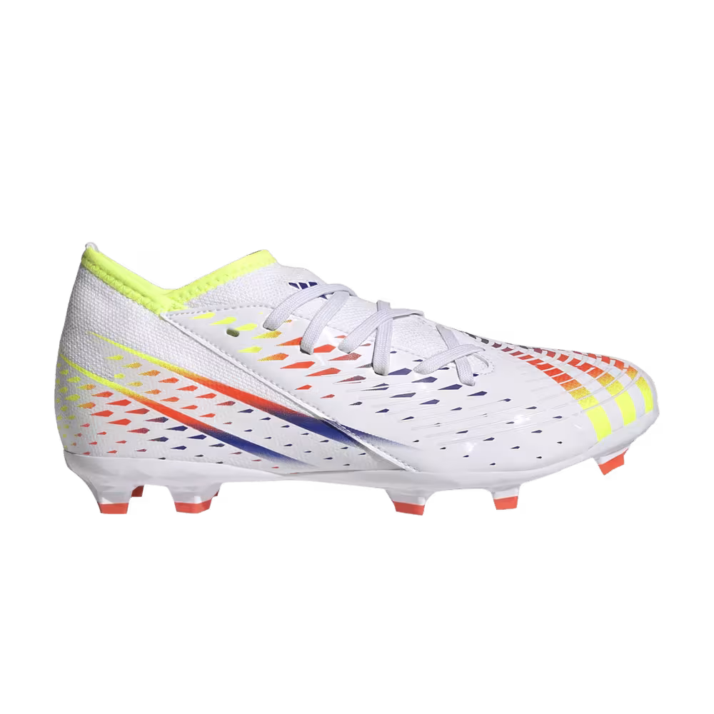 Adidas Predator Edge.3 FG J Al Rihla Pack - White