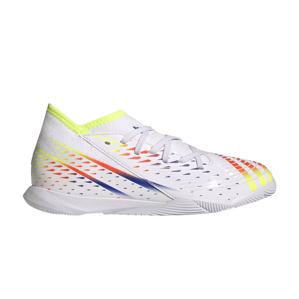 Adidas Predator Edge.3 IN J Al Rihla Pack - White