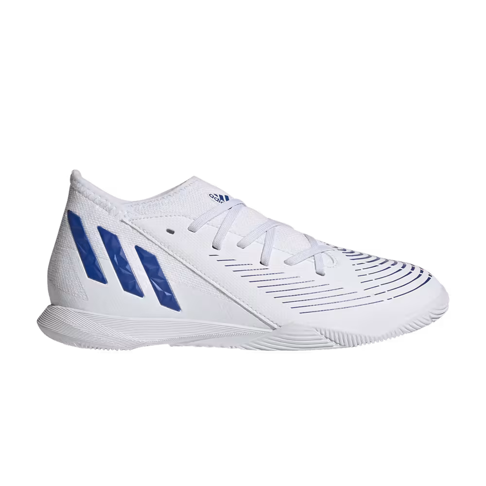 Adidas Predator Edge.3 IN J White Hi-Res Blue