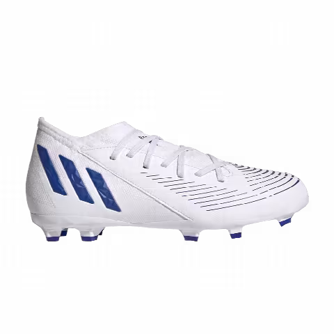 Adidas Predator Edge.3 FG J 'White Hi-Res Blue'